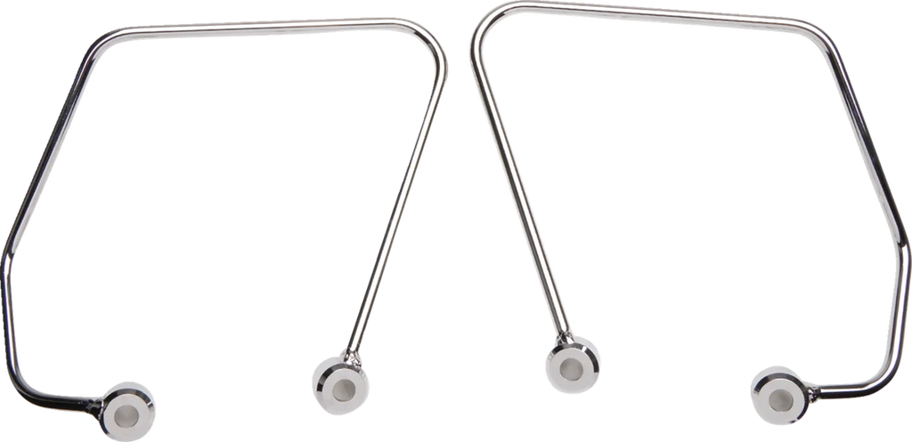 Cobra Saddlebag Supports - Chrome - Honda VT 02-6114 - Main Product View