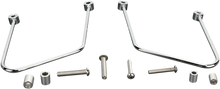 Load image into Gallery viewer, Cobra Saddlebag Supports - Chrome - Honda VT 02-6114 - Detail View