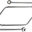 Load image into Gallery viewer, Cobra Saddlebag Supports - Chrome - Honda VT 02-6116 - Main Product View