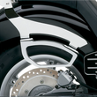 Load image into Gallery viewer, Cobra Saddlebag Supports - Chrome - Honda VT 02-6136 - Side View