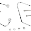 Load image into Gallery viewer, Cobra Saddlebag Supports - Chrome - Honda VTX 02-6150 - Main Product View