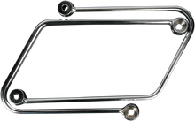 Load image into Gallery viewer, Cobra Saddlebag Supports - Chrome - Vulcan 1500 02-6441 - Side View