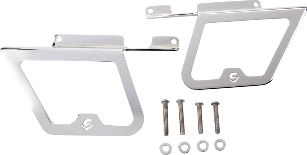 Cobra Saddlebag Supports - Chrome - XL 602-6103 - Main Product View