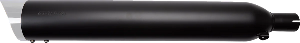 Cobra Scalloped Muffler - Black - '11-'17 Stryker 2270B - Back View