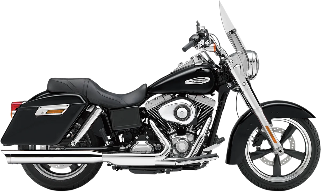 Cobra Scalloped Muffler - Chrome - '12-'16 FLD 6209 - Main Product View