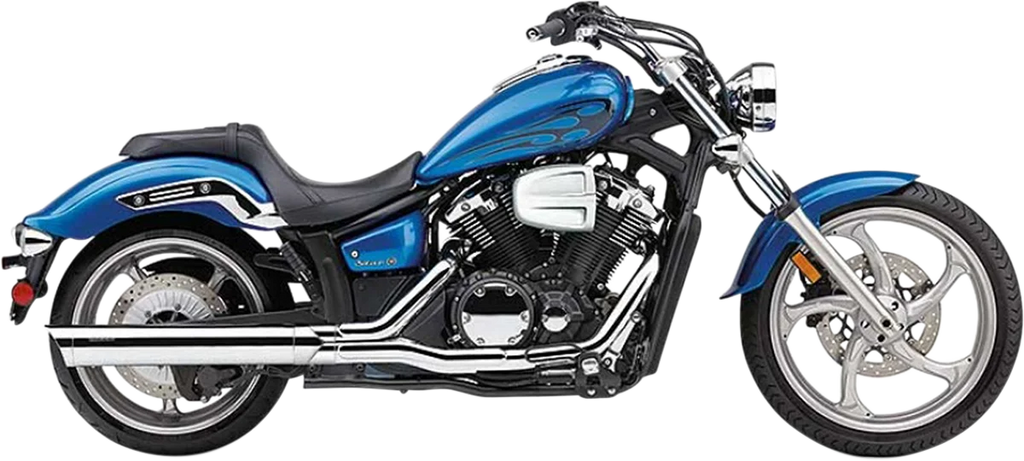 Cobra Scalloped Muffler - Chrome 2270 - Main Product View