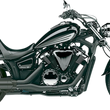 Load image into Gallery viewer, Cobra Scalloped Muffler - Chrome 2270 - Additional View 6