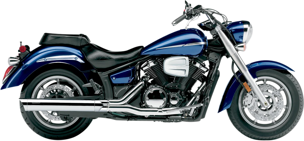 Cobra Scalloped Muffler - Chrome 2275 - Main Product View