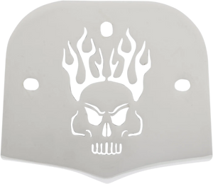 Cobra Short Backrest Insert - Skull 02-5062 - Main Product View