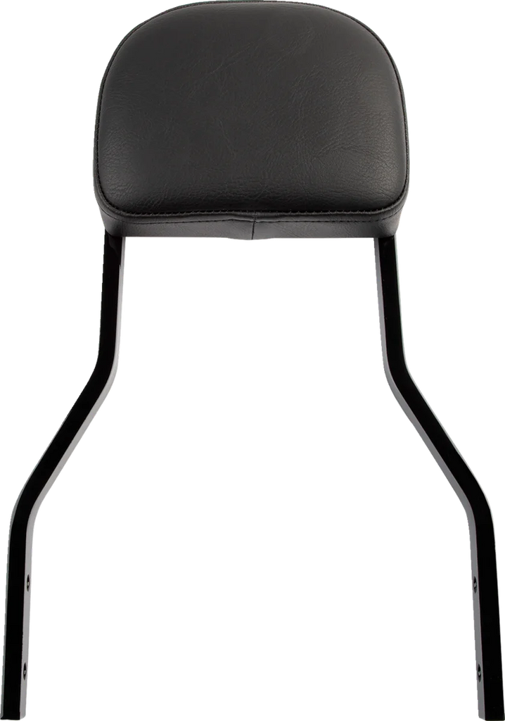 Cobra Short Sissy Bar - Black - Dyna 602-1202B - Main Product View