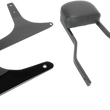 Load image into Gallery viewer, Cobra Short Sissy Bar - Black - Softail 602-1201B - Main Product View
