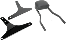 Load image into Gallery viewer, Cobra Short Sissy Bar - Black - Softail 602-1201B - Main Product View