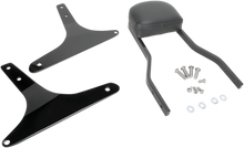 Load image into Gallery viewer, Cobra Short Sissy Bar - Black - Softail 602-1201B - Side View