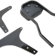 Load image into Gallery viewer, Cobra Short Sissy Bar - Black - Softail 602-1201B - Back View