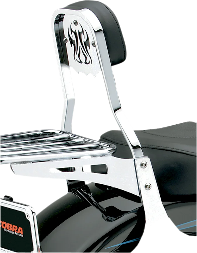 Cobra Short Sissy Bar - FLSTF/FXST 602-1201 - Back View