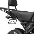 Load image into Gallery viewer, Cobra Sissy Bar Luggage Rack - Black - Grom 02-3607B - Back View