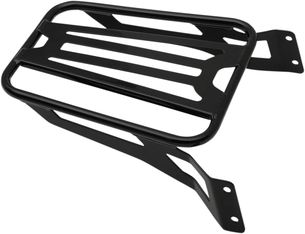 Cobra Sissy Bar Luggage Rack - Black - Tubular 602-3501B - Main Product View