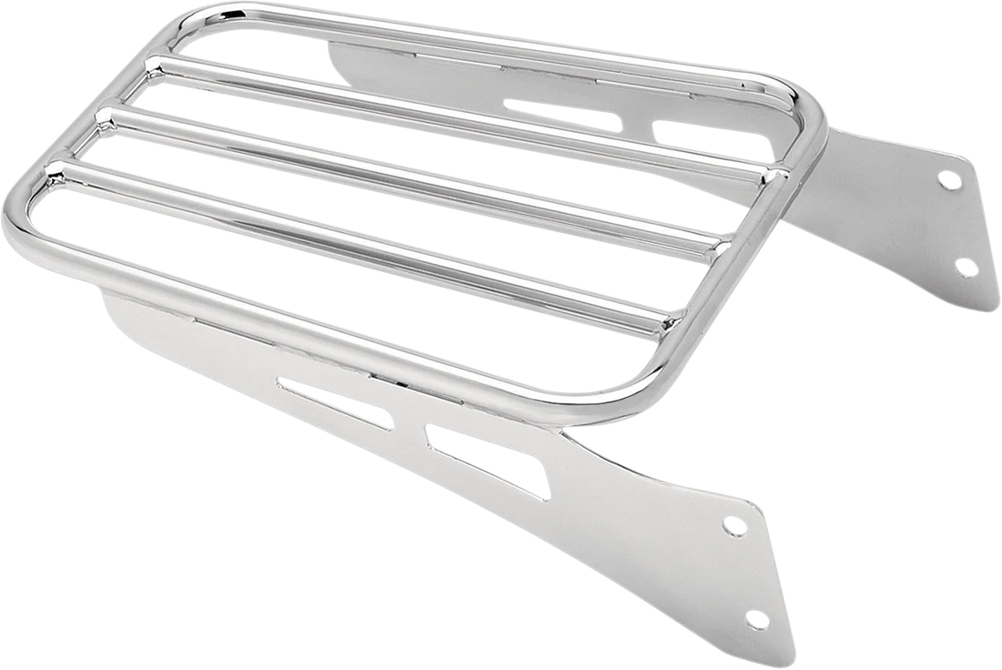 Cobra Sissy Bar Luggage Rack - Black - Tubular 602-3502B - Installation View
