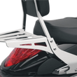 Load image into Gallery viewer, Cobra Sissy Bar Luggage Rack - Chrome - Formed 02-3600 - Side View