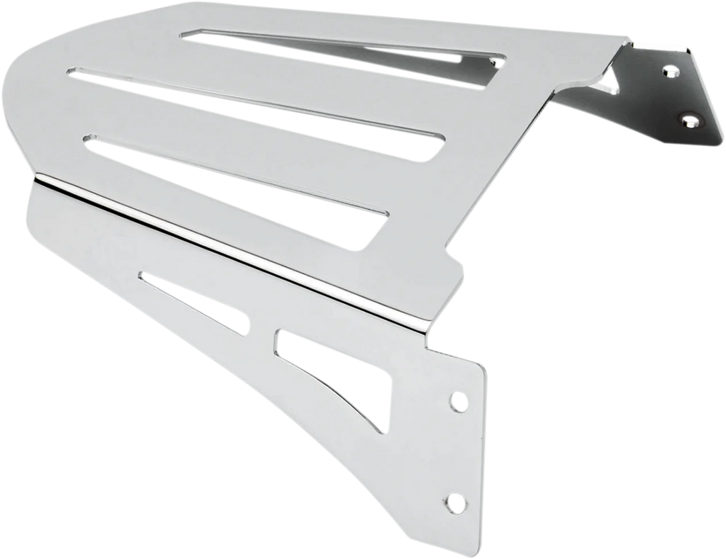 Cobra Sissy Bar Luggage Rack - Chrome - Laser-cut 02-3602 - Main Product View
