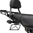Load image into Gallery viewer, Cobra Sissy Bar - Mini - Black - Grom 02-8607B - Main Product View