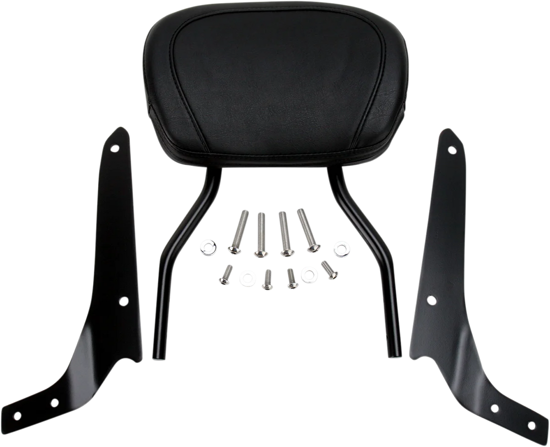 Cobra Sissy Bar - Short - Black - Shadow Phantom 02-8611B - Side View