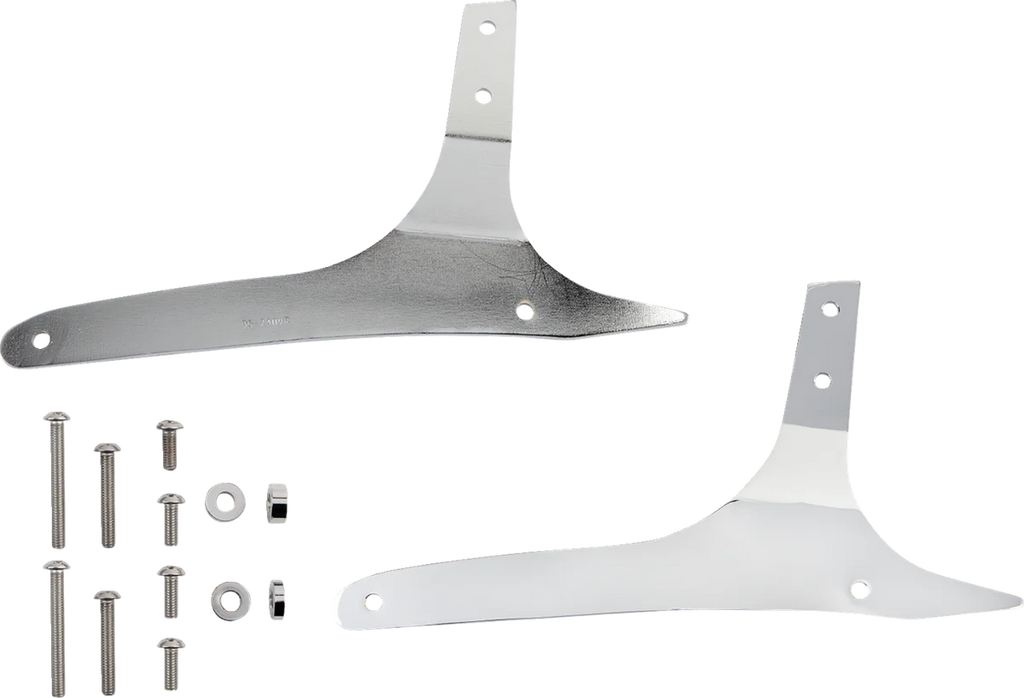 Cobra Sissy Bar - Short - Chrome - 950 V-Star 02-8725 - Side View