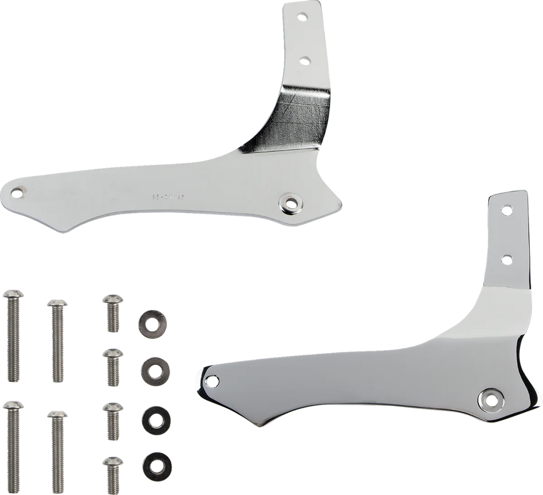 Cobra Sissy Bar - Short - Chrome - Raider 02-8765 - Side View