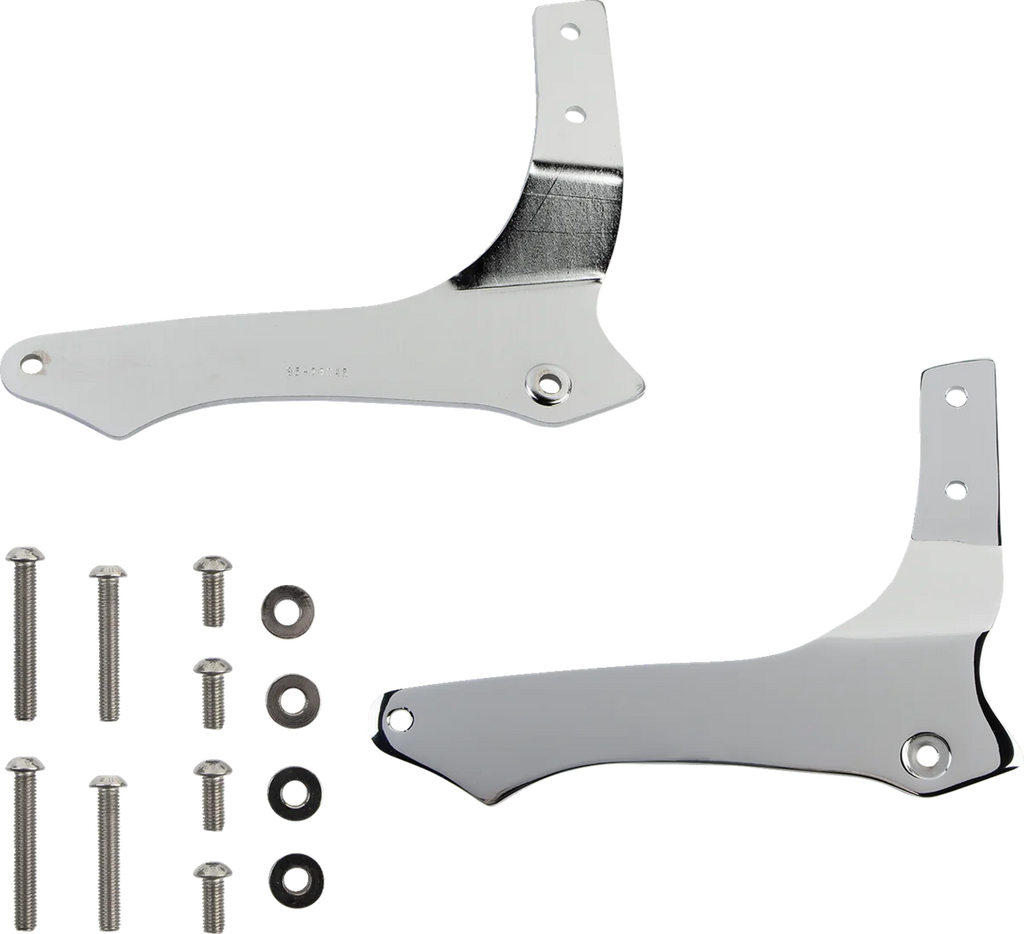 Cobra Sissy Bar - Short - Chrome - Raider 02-8765 - Side View