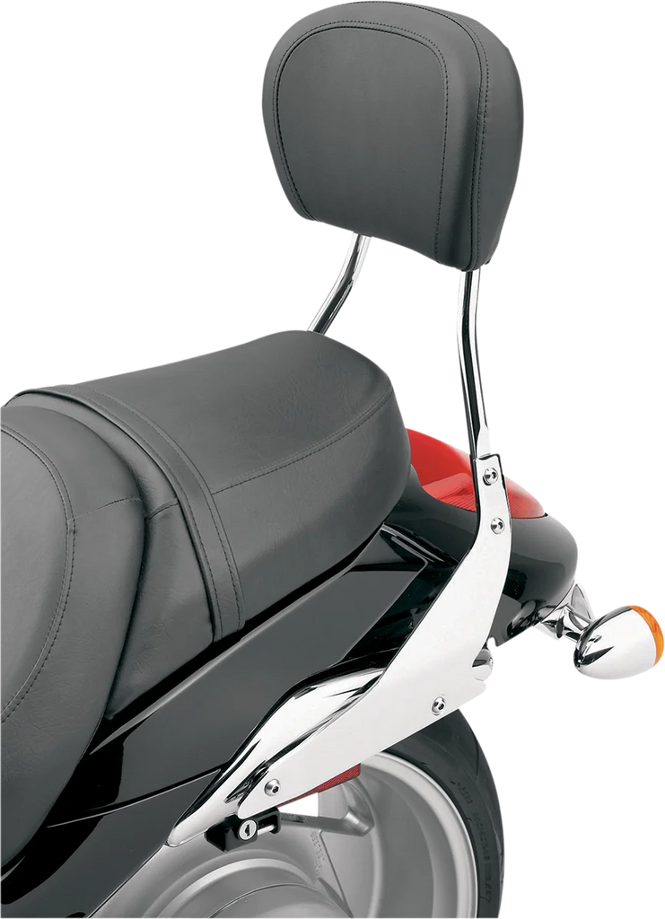 Cobra Sissy Bar - Short - Chrome - Raider 02-8765 - Back View