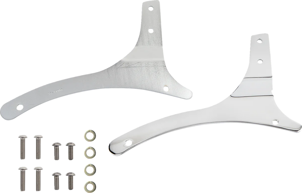 Cobra Sissy Bar - Short - Chrome - Road Star 02-8750 - Side View