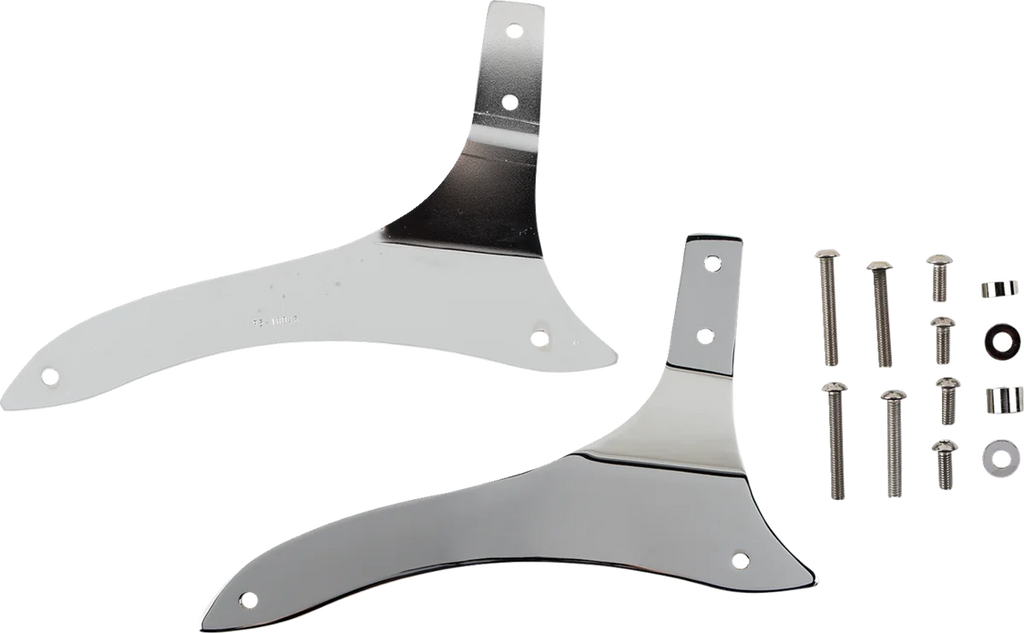Cobra Sissy Bar - Short - Chrome - Roadliner 02-8760 - Side View