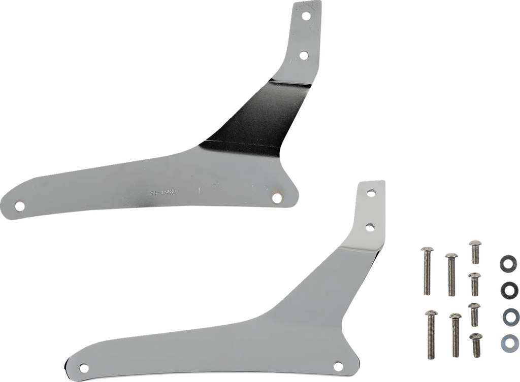 Cobra Sissy Bar - Short - Chrome - V-Star 1300 02-8745 - Side View