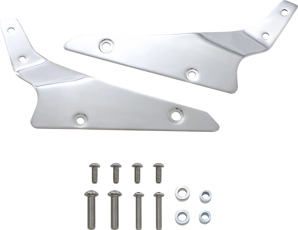 Cobra Sissy Bar - Short - Chrome - VTX1800C 02-8650 - Side View