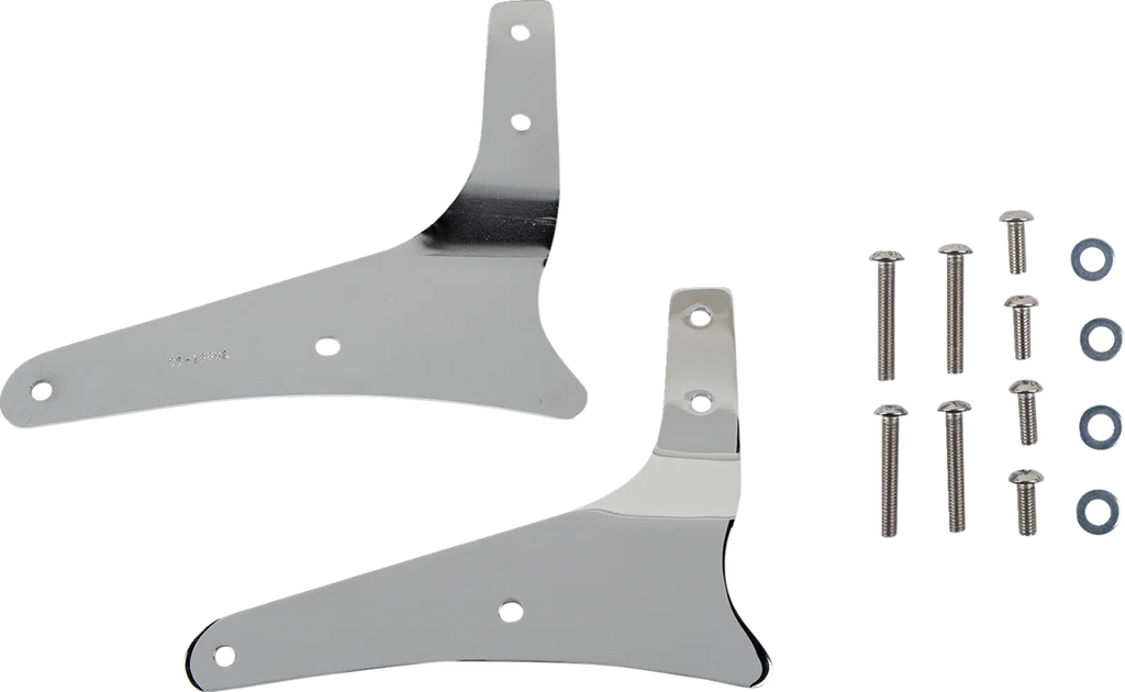 Cobra Sissy Bar - Short - Chrome - Vulcan 1600 02-8961 - Side View