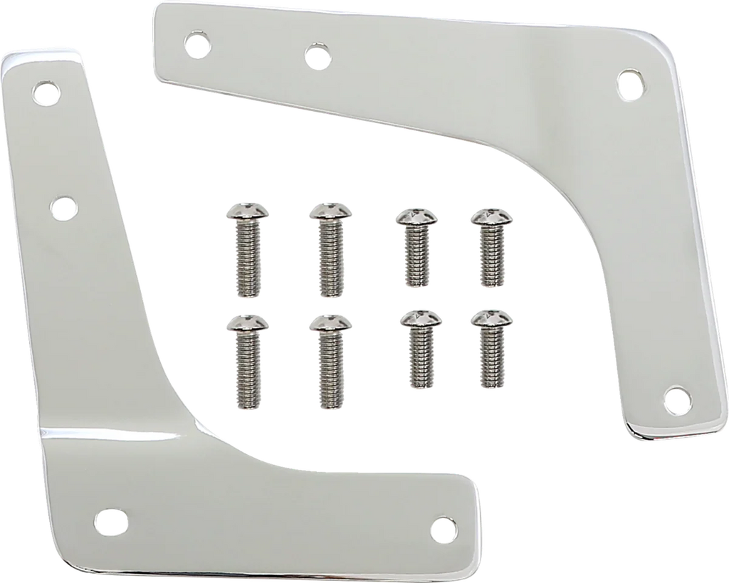 Cobra Sissy Bar - Tall - Chrome - Honda VT 02-7635 - Side View