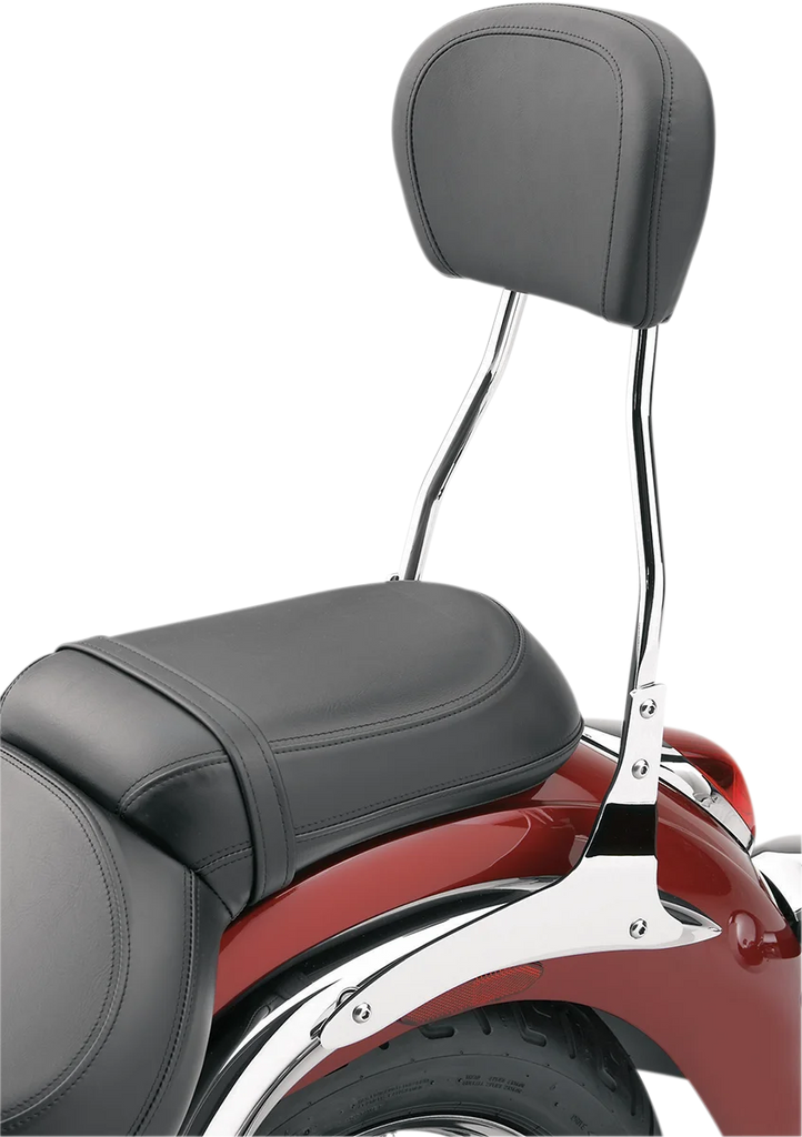 Cobra Sissy Bar - Tall - Chrome - Honda VT 02-7635 - Back View