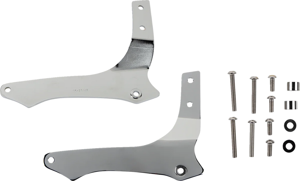 Cobra Sissy Bar - Tall - Chrome - Raider 02-7765 - Side View