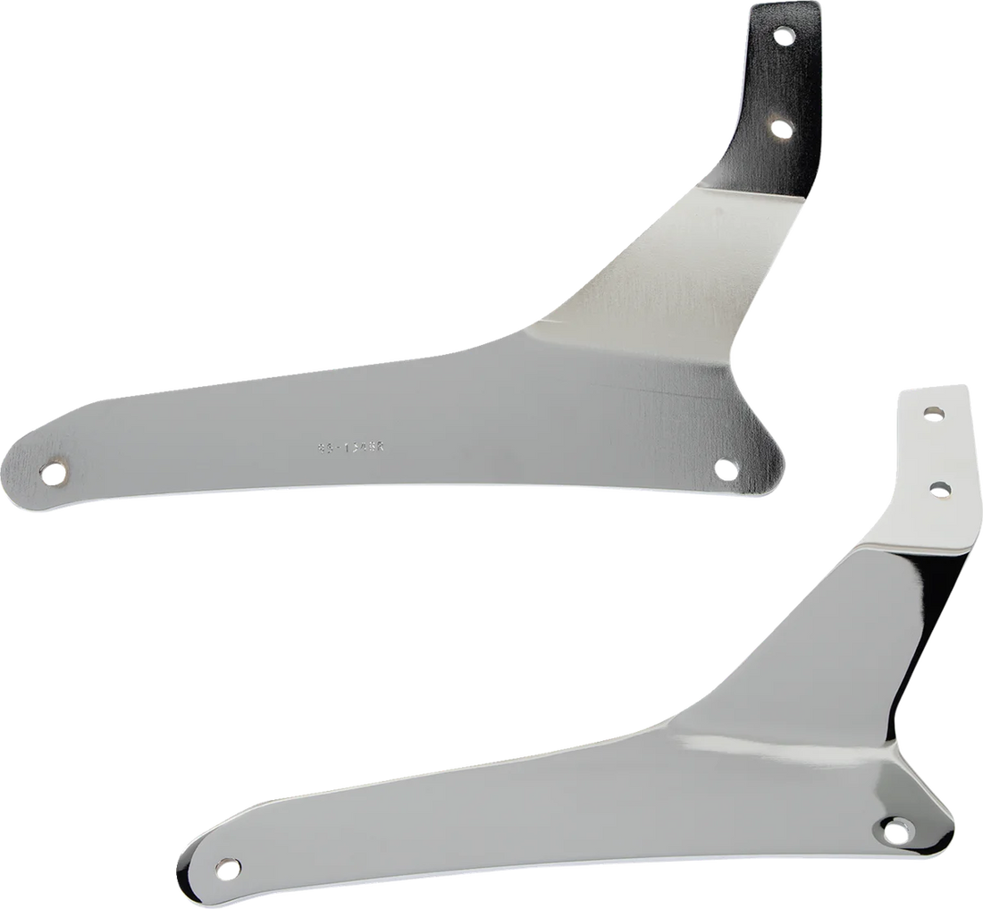 Cobra Sissy Bar - Tall - Chrome - V-Star 1300 02-7745 - Side View
