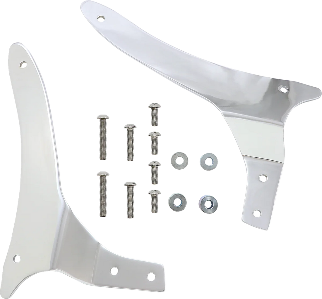 Cobra Sissy Bar - Tall - Chrome - VN900 02-7968 - Side View