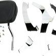 Load image into Gallery viewer, Cobra Sissy Bar - Tall - Chrome - VT1300CS 02-7634 - Side View