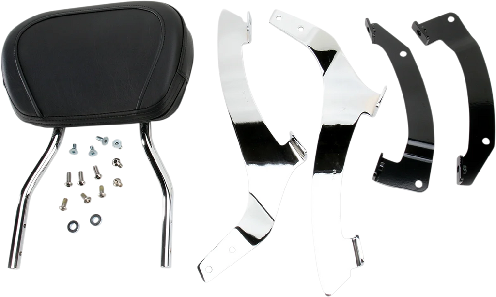 Cobra Sissy Bar - Tall - Chrome - VT1300CS 02-7634 - Side View