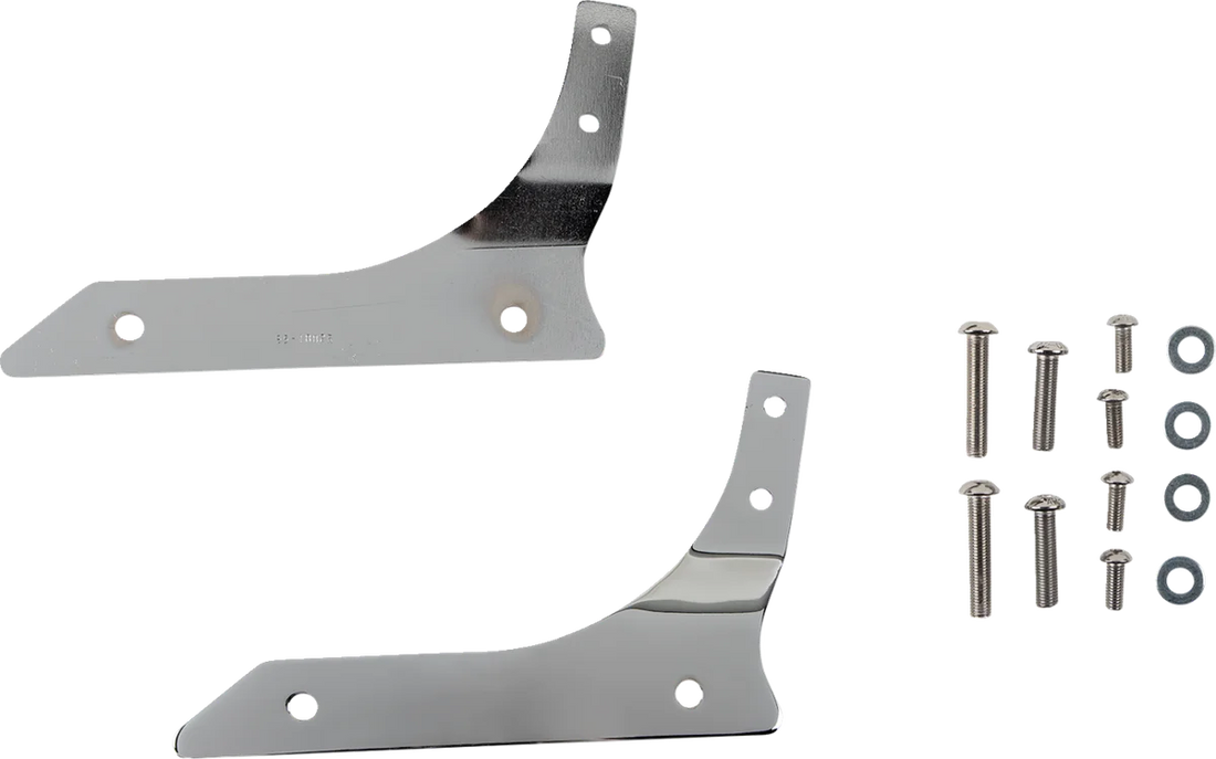 Cobra Sissy Bar - Tall - Chrome - VT750 Aero 02-7618 - Side View