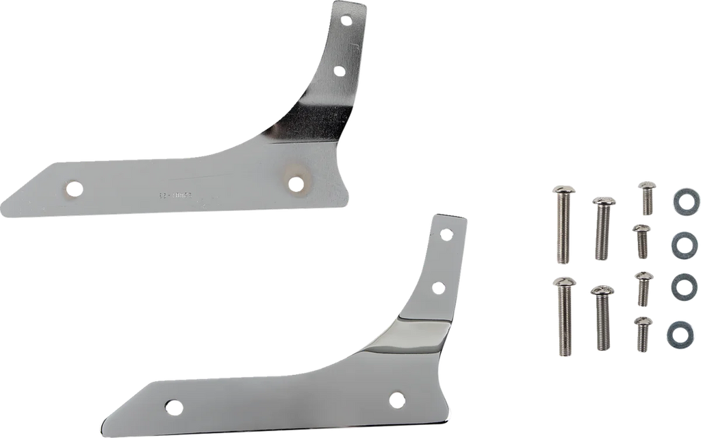 Cobra Sissy Bar - Tall - Chrome - VT750 Aero 02-7618 - Side View