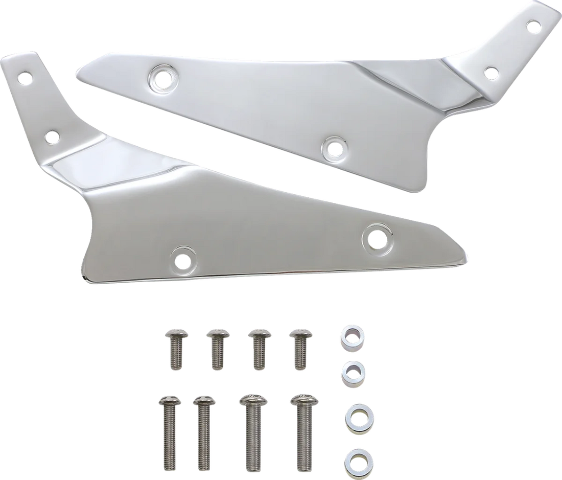 Cobra Sissy Bar - Tall - Chrome - VTX 1300/1800C 02-7650 - Side View