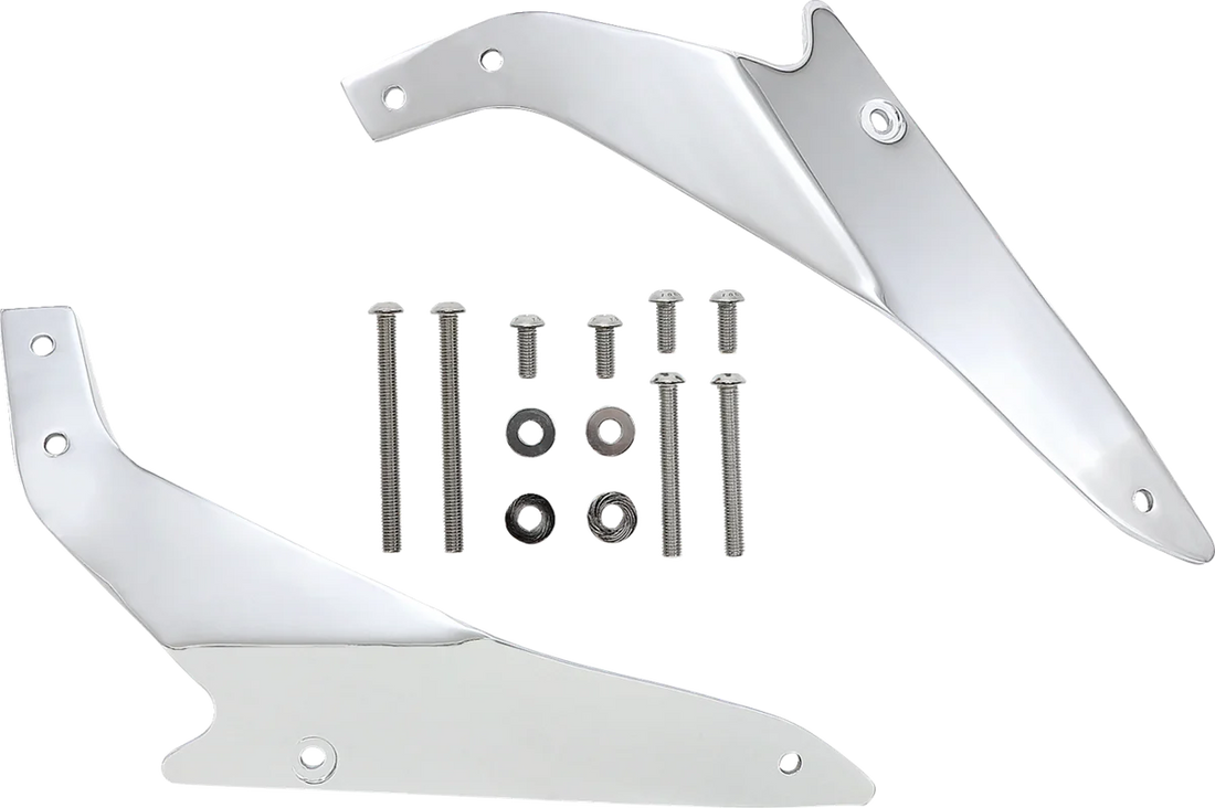 Cobra Sissy Bar - Tall - Chrome - VZR 1800 02-7845 - Side View