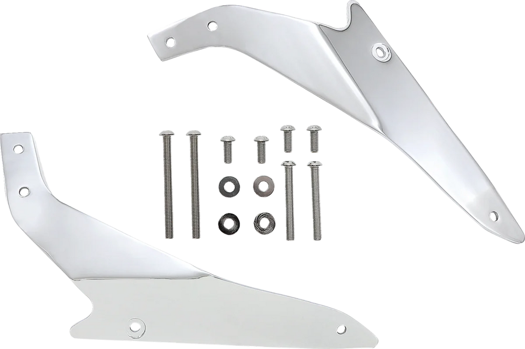 Cobra Sissy Bar - Tall - Chrome - VZR 1800 02-7845 - Side View