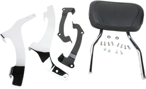 Cobra Sissy Bar - Tall - Chrome fits Honda VT1300CR - Side View