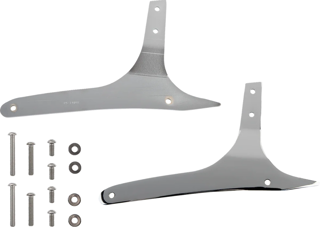 Cobra Sissy Bar - Tall - Chrome fits Yamaha 950 V-Star - Side View