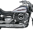 Load image into Gallery viewer, Cobra Slashcut Muffler fits Yamaha V-Star 650 - Main Product View